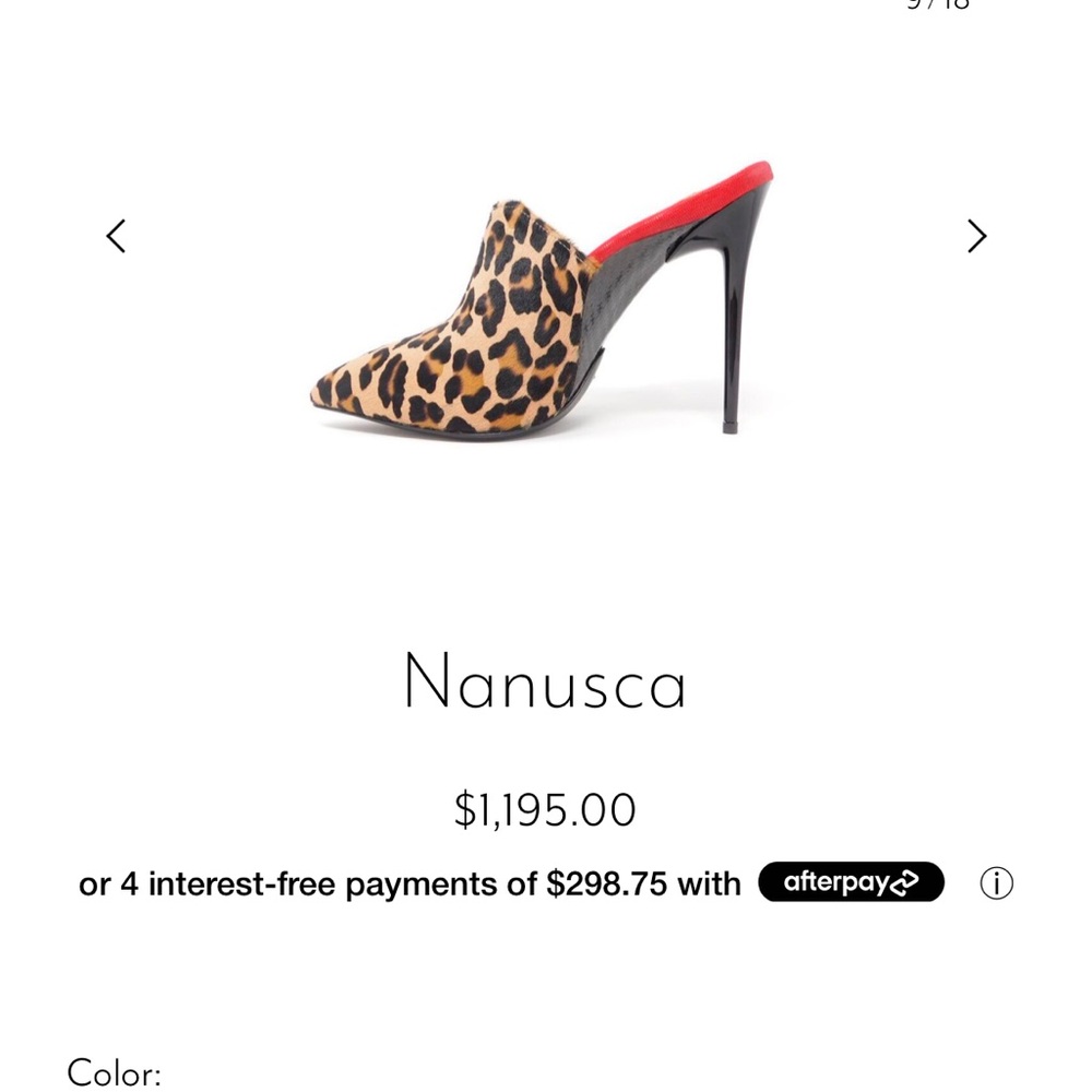 Enrico cuini nanuscha mules size 38